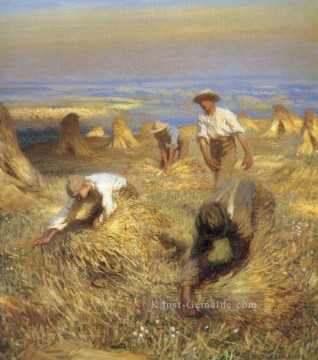  impressionistische Kunst - Ernte moderne Bauern impressionistischen Sir George Clausen